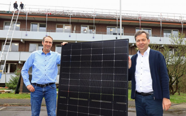 Investition in die Zukunft: Reuschenberger St.-Hubertus-Stift setzt auf Sonnenenergie